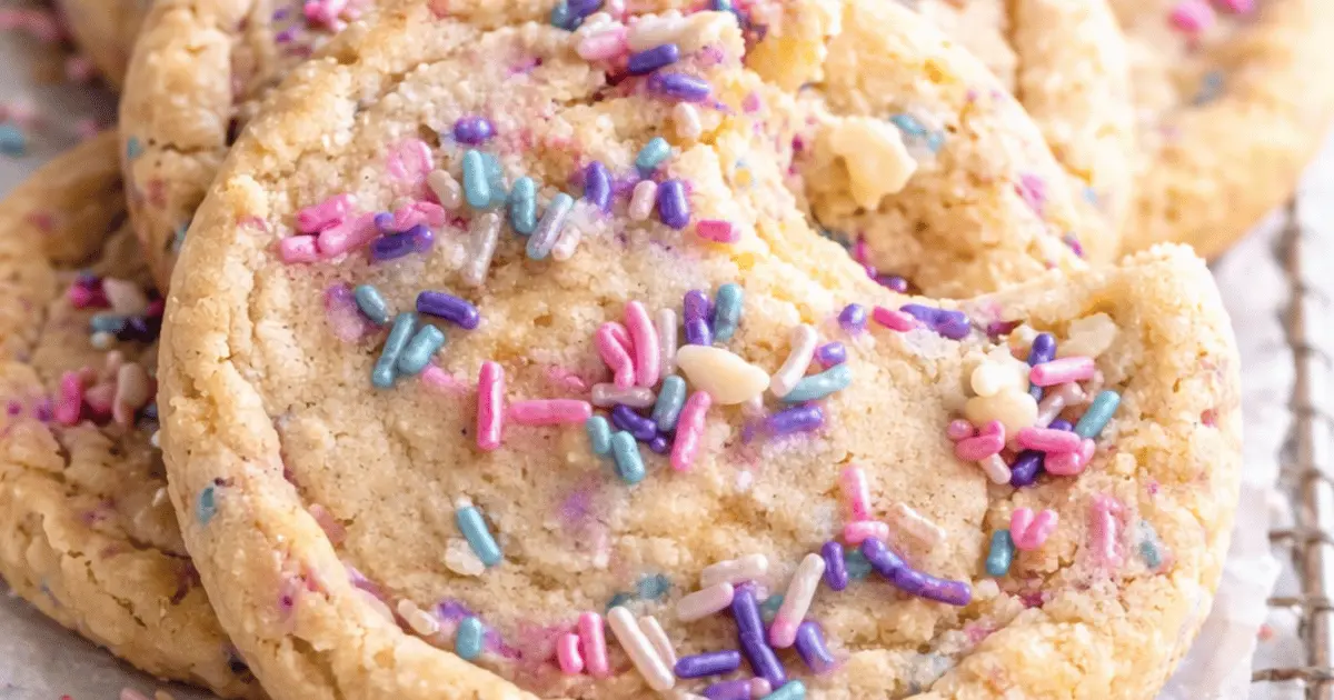 Gluten Free Funfetti Sugar Cookies