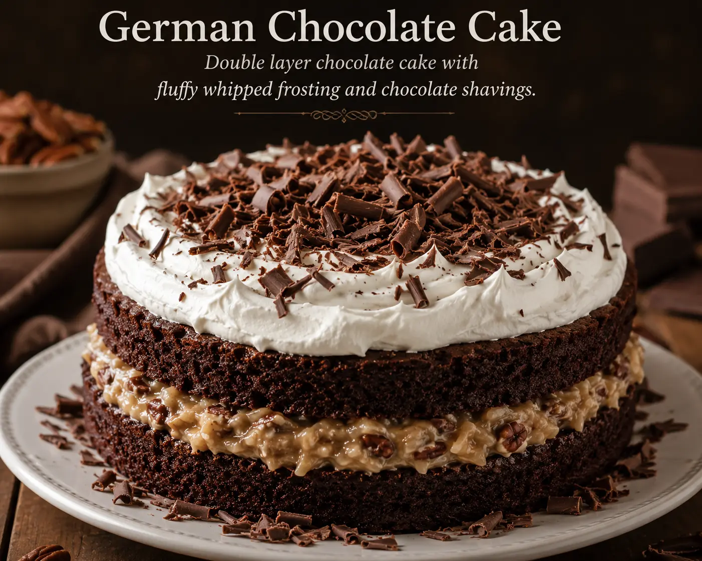 The German Chocolate Cake Recipe